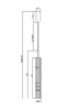 Миниатюра фото подвесной светодиодный светильник maytoni ordo mod272pl-l12bs3k | 220svet.ru